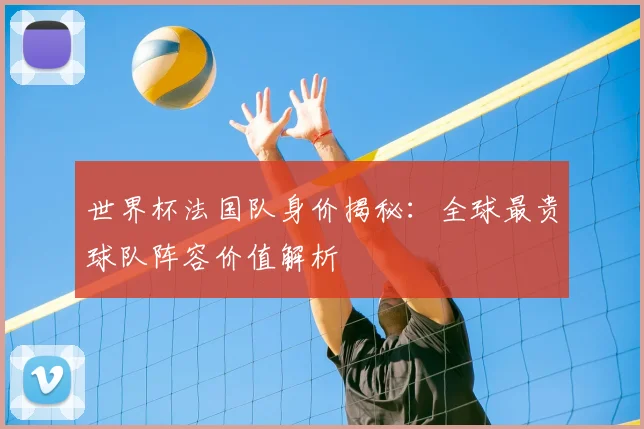 世界杯法国队身价揭秘:全球最贵球队阵容价值解析